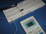 Identifying the Air condition remote control transmission modulation