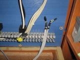 Mounting the USB switch into the PC box