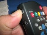 Scanning the output of an RC5 compatible Philips remote control